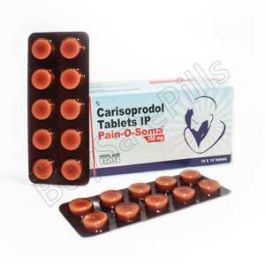 Pain O Soma 350mg (Pain Killer) Tablet Treat Muscle Relaxant