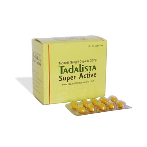 Tadalista Super Active Tablet | Use Fast To Solve ED