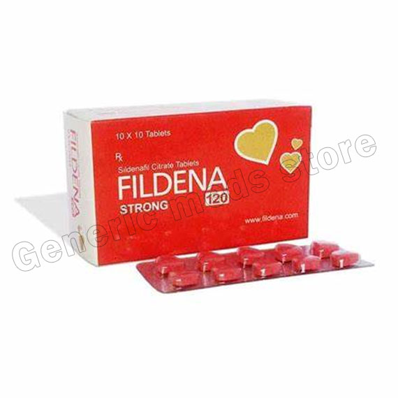 Fildena 120 mg (Sildenafil) | Fildena Strong 120 | Reviews