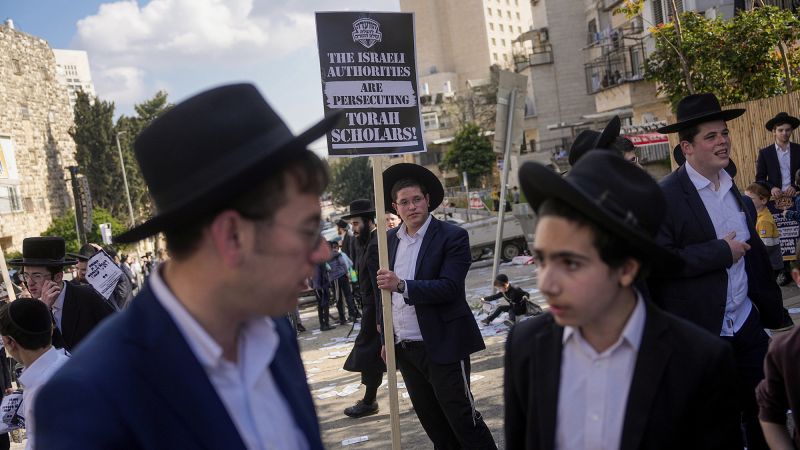 Israel’s top court rules ultra-Orthodox Jews must be drafted into military, in blow to Netanyahu | CNN