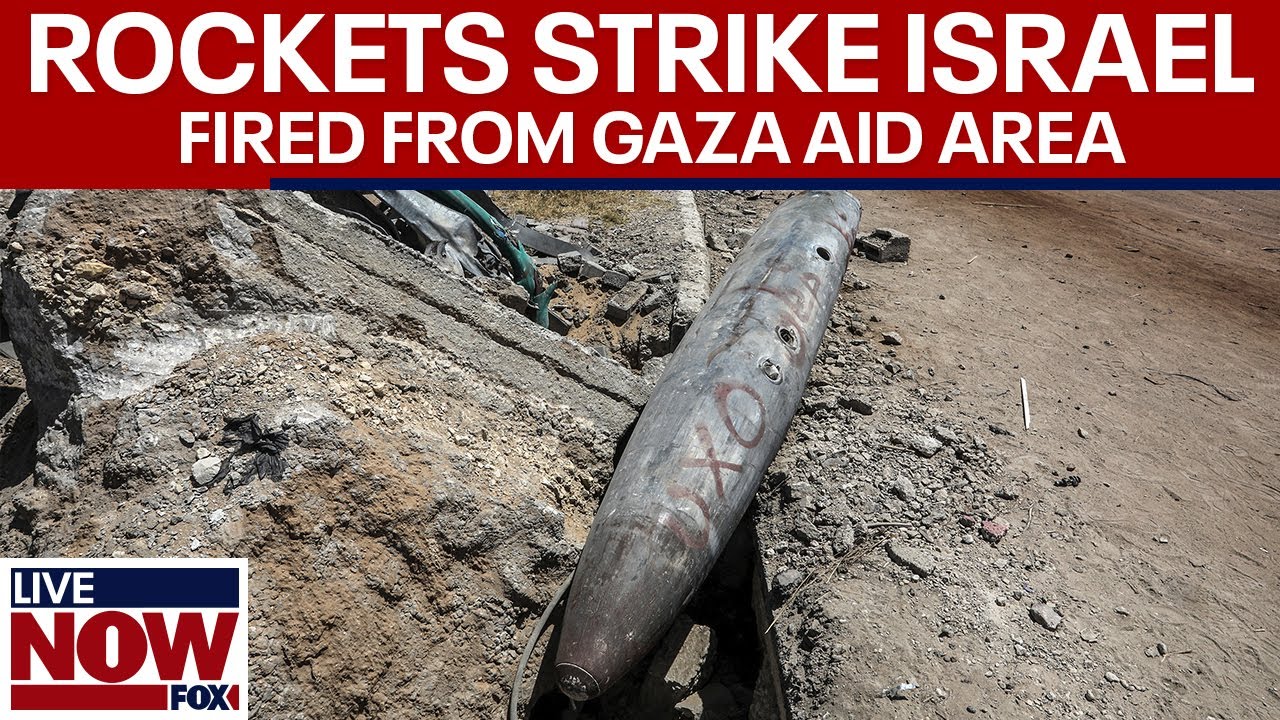 BREAKING: Rockets strike Israel, fired by Hamas from Gaza humanitarian zone | LiveNOW from FOX